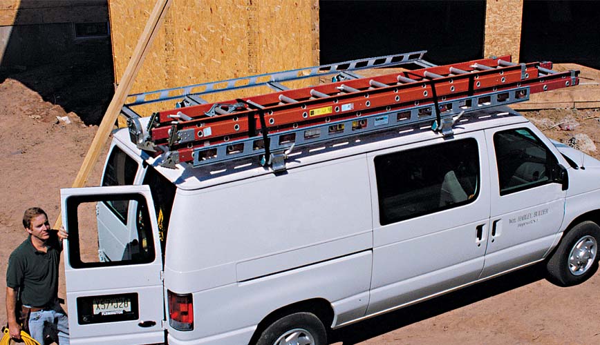 Van Ladder Racks Contractor Rig System One aluminum ladder racks, truck racks, van racks
