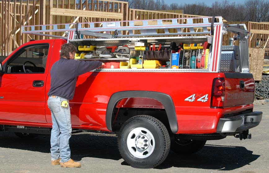 About Full Access Truck Tool Boxes System One aluminum ladder racks